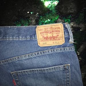 Levi’s 569 blue jean shorts sz.36